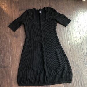GAP Black sweater dress XSP